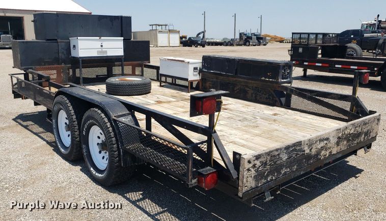 image for item IP9373 2000 Neal  utility trailer