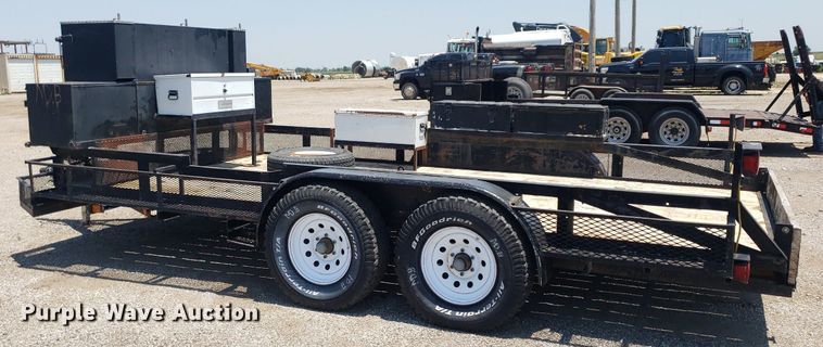 image for item IP9373 2000 Neal  utility trailer