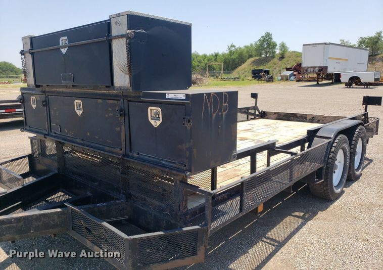 image for item IP9373 2000 Neal  utility trailer