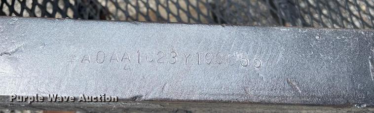 image for item IP9373 2000 Neal  utility trailer