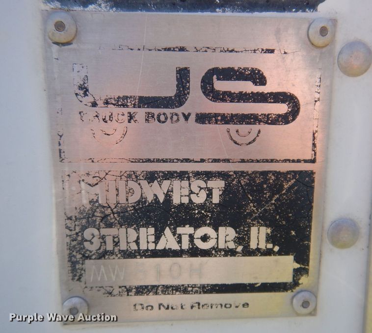 image for item JO9079 US Truck Bodies  box bed