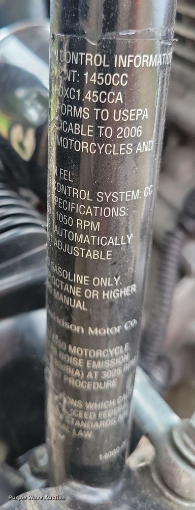 image for item JO9272 2006 Harley Davidson Electra Glide  motorcycle