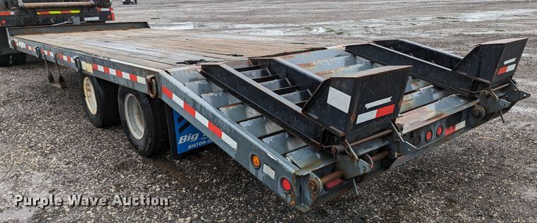 image for item KB9423 2012 Towmaster Big Tow B-12  equipment trailer