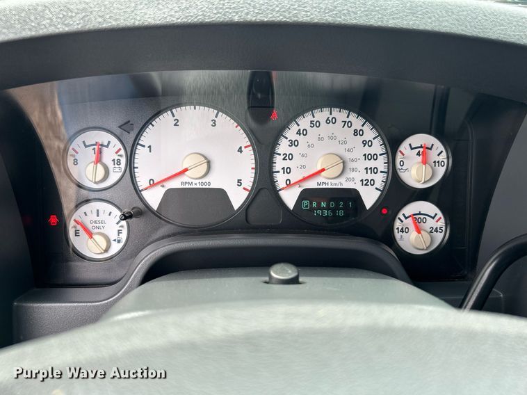 image for item KW9172 2006 Dodge Ram 2500  Mega Cab pickup truck