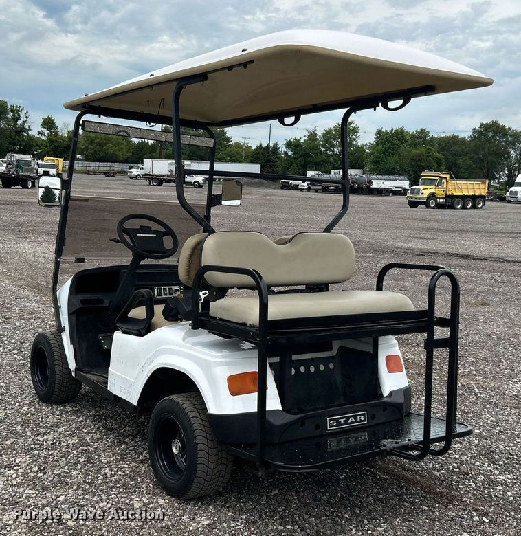 image for item KW9177 Star  golf cart