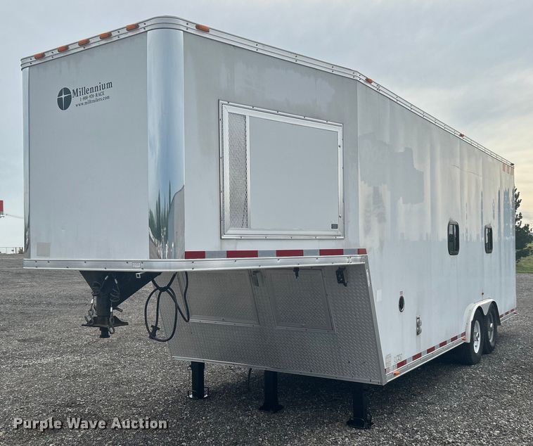 image for item KW9185 2014 Vintage Trailers, LTD. OL828GN  enclosed cargo trailer