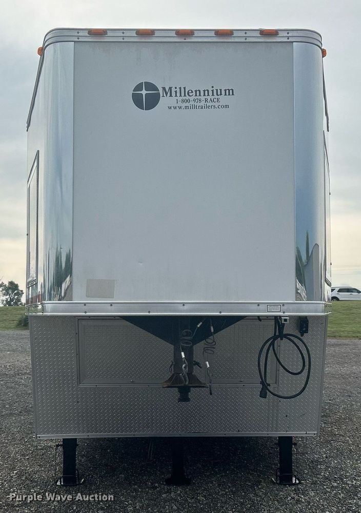 image for item KW9185 2014 Vintage Trailers, LTD. OL828GN  enclosed cargo trailer