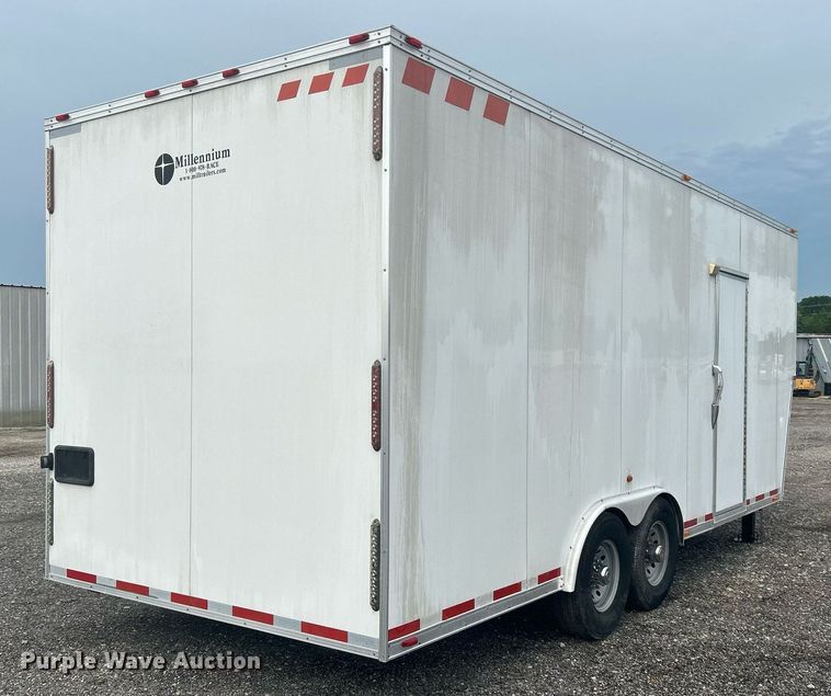image for item KW9185 2014 Vintage Trailers, LTD. OL828GN  enclosed cargo trailer
