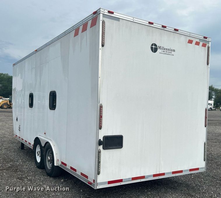 image for item KW9185 2014 Vintage Trailers, LTD. OL828GN  enclosed cargo trailer