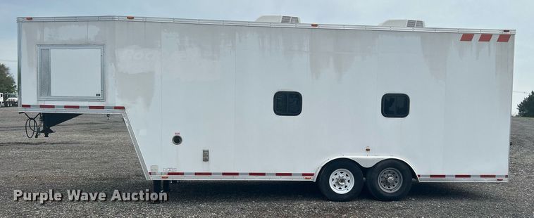 image for item KW9185 2014 Vintage Trailers, LTD. OL828GN  enclosed cargo trailer