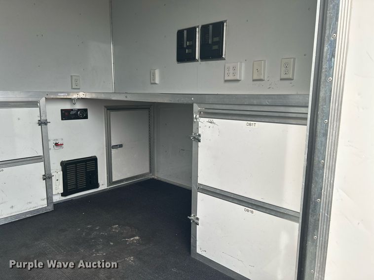 image for item KW9185 2014 Vintage Trailers, LTD. OL828GN  enclosed cargo trailer