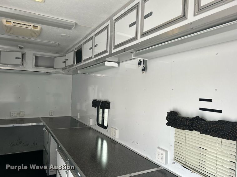 image for item KW9185 2014 Vintage Trailers, LTD. OL828GN  enclosed cargo trailer