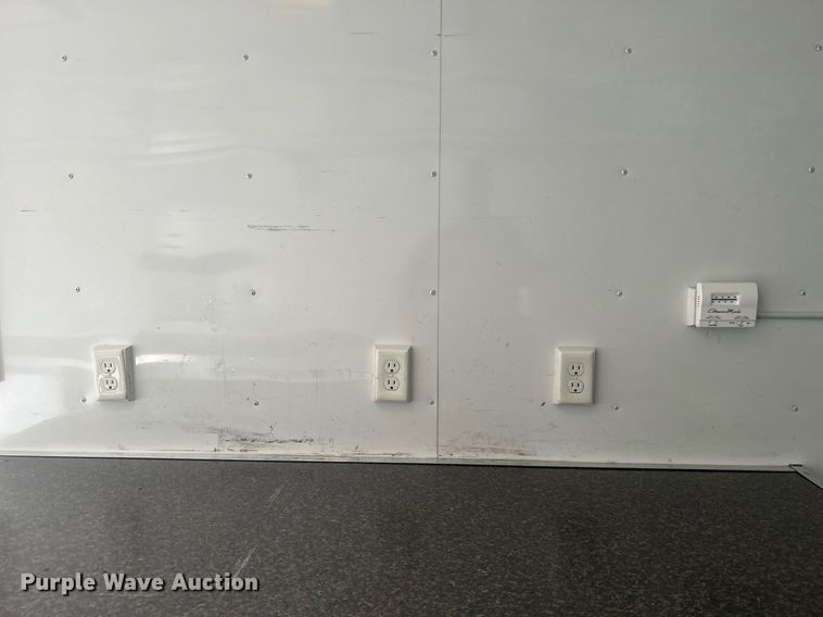 image for item KW9185 2014 Vintage Trailers, LTD. OL828GN  enclosed cargo trailer