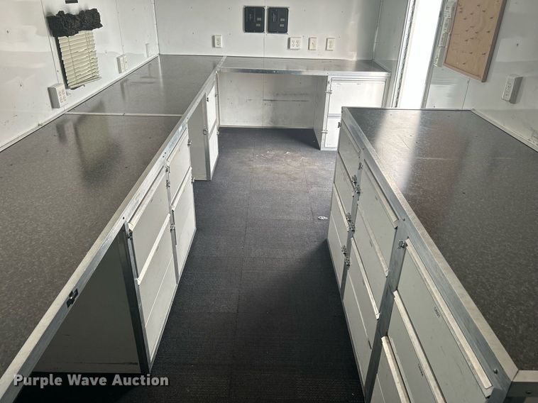 image for item KW9185 2014 Vintage Trailers, LTD. OL828GN  enclosed cargo trailer