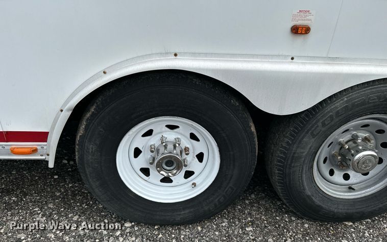 image for item KW9185 2014 Vintage Trailers, LTD. OL828GN  enclosed cargo trailer