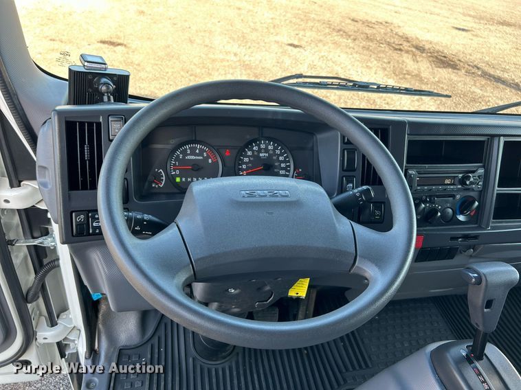 image for item KW9192 2019 Isuzu NPR HD  Crew Cab box truck