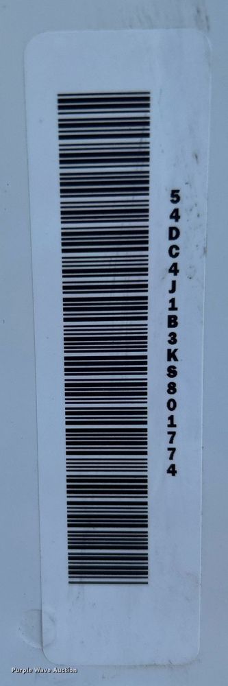 image for item KW9192 2019 Isuzu NPR HD  Crew Cab box truck