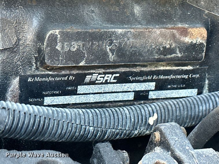 image for item KW9202 1993 International  4900 box truck