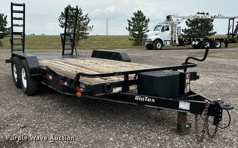 image for item KW9210 2007 Big Tex  utility trailer