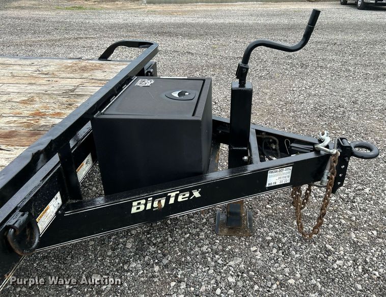 image for item KW9210 2007 Big Tex  utility trailer