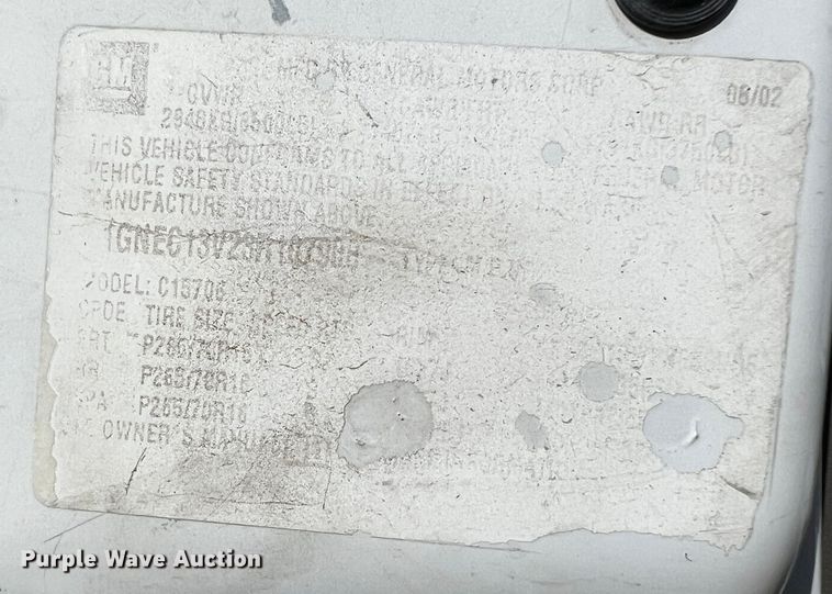 image for item LF9323 2003 Chevrolet Tahoe  SUV