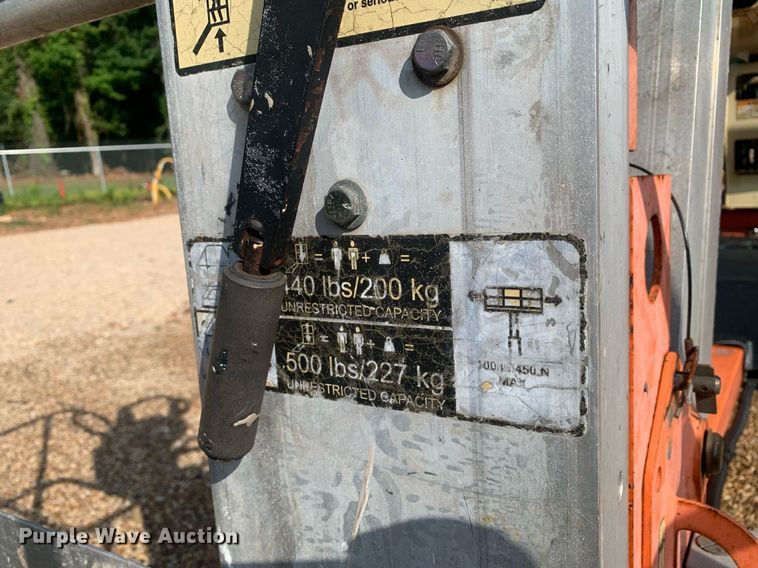 image for item LH9708 2007 JLG T500J  boom lift