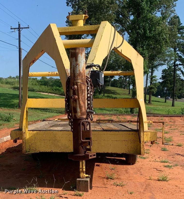 image for item LH9709 1980 Shop built  equipment trailer