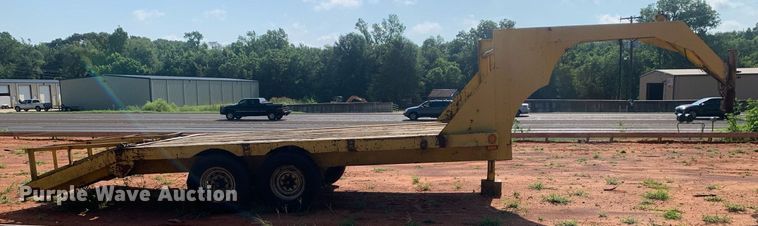 image for item LH9709 1980 Shop built  equipment trailer