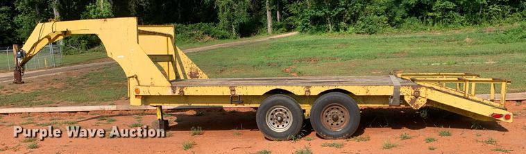 image for item LH9709 1980 Shop built  equipment trailer