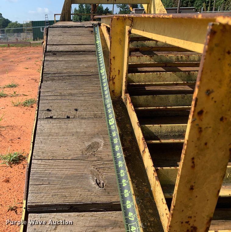 image for item LH9709 1980 Shop built  equipment trailer