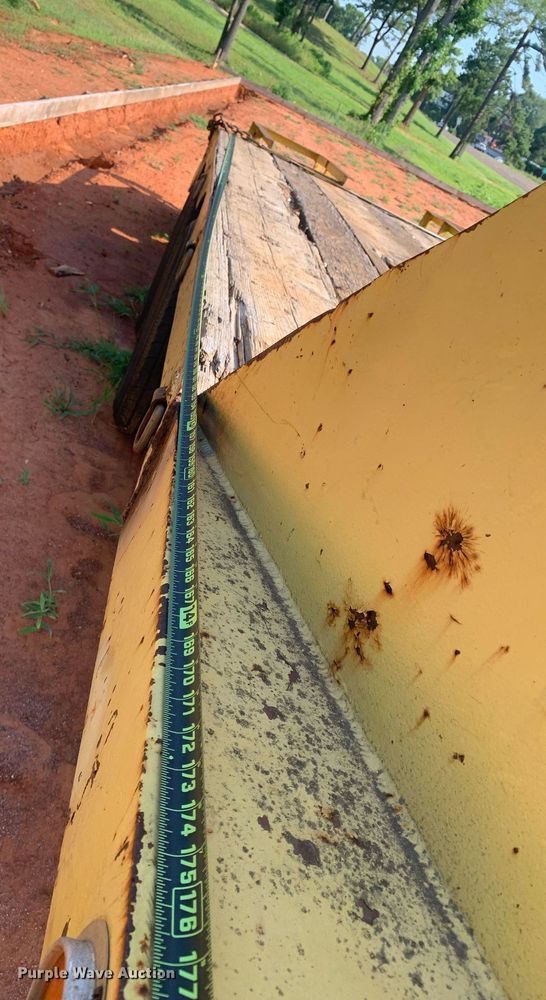 image for item LH9709 1980 Shop built  equipment trailer