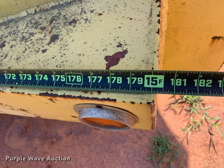 image for item LH9709 1980 Shop built  equipment trailer