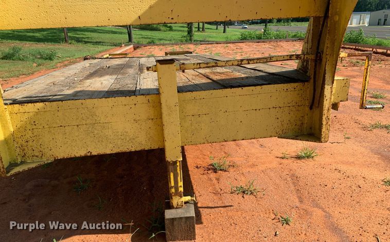 image for item LH9709 1980 Shop built  equipment trailer