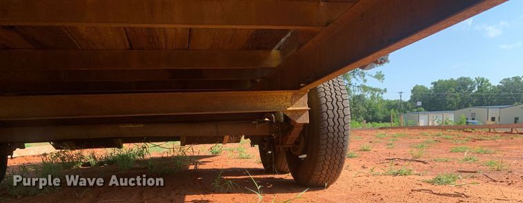 image for item LH9709 1980 Shop built  equipment trailer