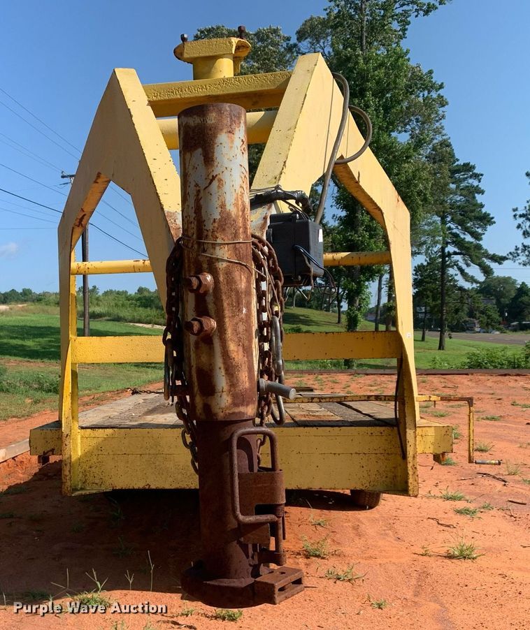 image for item LH9709 1980 Shop built  equipment trailer