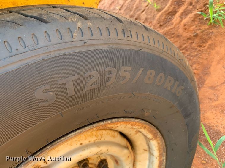 image for item LH9709 1980 Shop built  equipment trailer