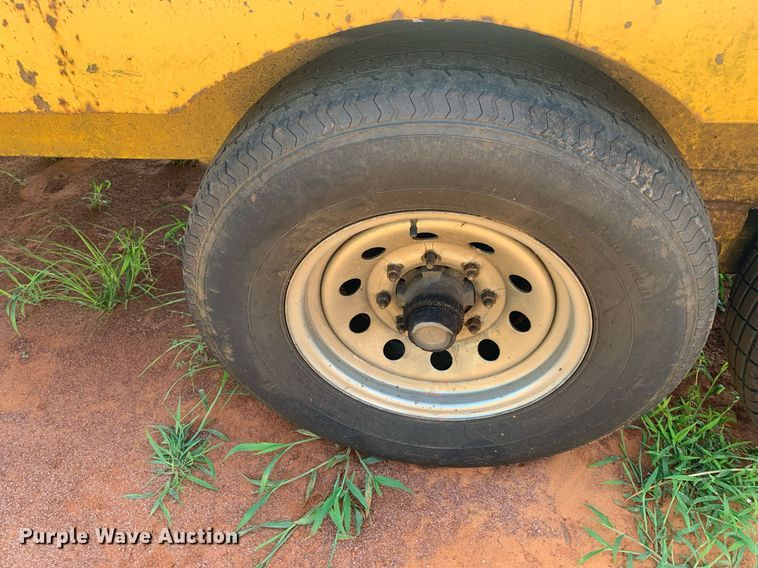 image for item LH9709 1980 Shop built  equipment trailer