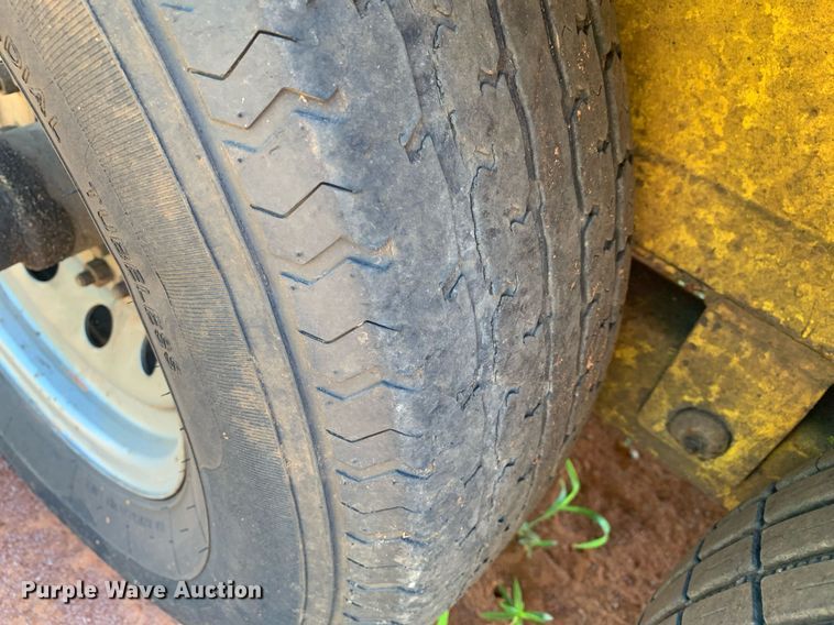 image for item LH9709 1980 Shop built  equipment trailer