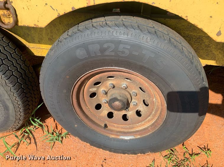 image for item LH9709 1980 Shop built  equipment trailer