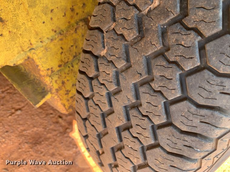 image for item LH9709 1980 Shop built  equipment trailer