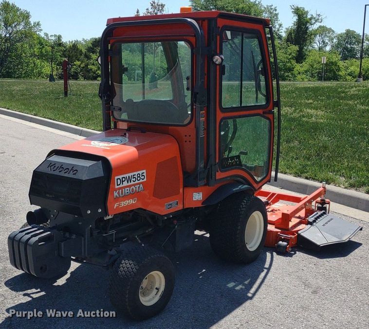 image for item LL9167 2020 Kubota F3990  lawn mower