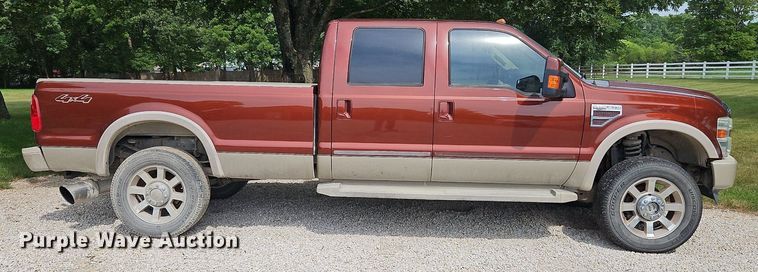 image for item LL9265 2008 Ford F350 Super Duty King Ranch  Crew Cab pickup truck