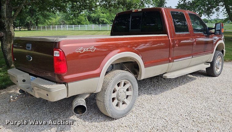 image for item LL9265 2008 Ford F350 Super Duty King Ranch  Crew Cab pickup truck