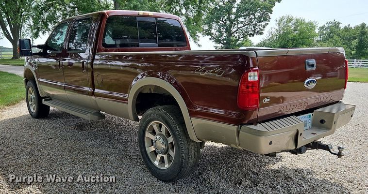 image for item LL9265 2008 Ford F350 Super Duty King Ranch  Crew Cab pickup truck