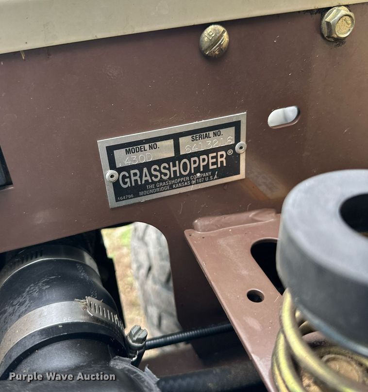 image for item LP9996 Grasshopper 430D  ZTR lawn mower