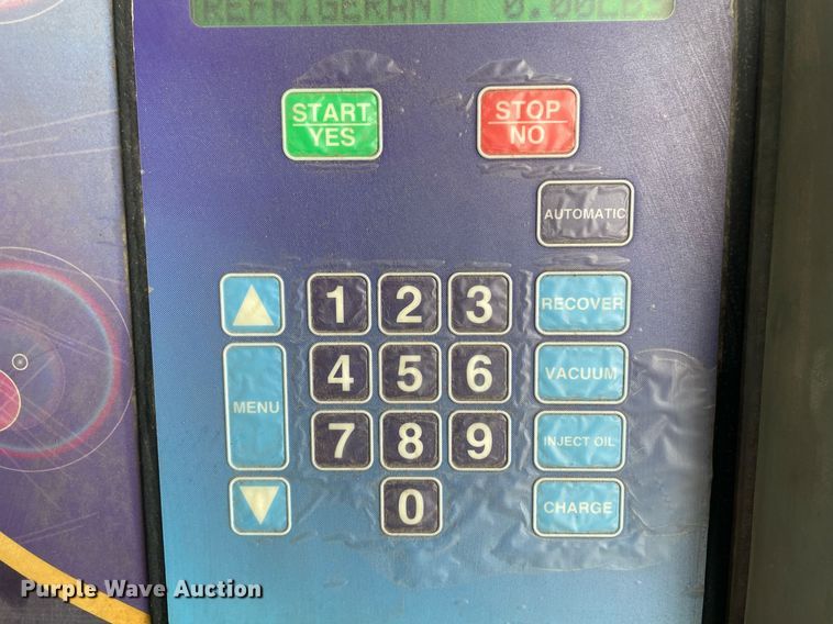 image for item LS9303 SPX Robinair Cooltech 34700Z  refrigerant recovery, recycling, and recharging station