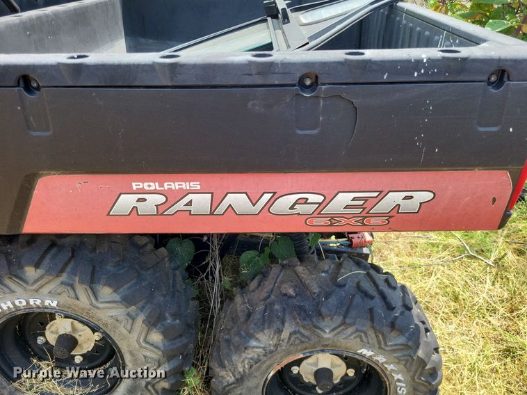 image for item LS9571 2008 Polaris Ranger 6x6  utility vehicle