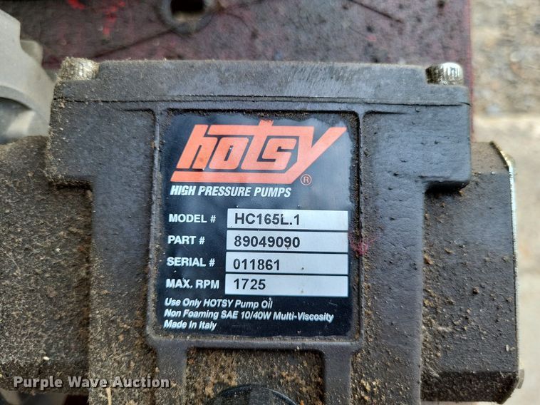 image for item LS9573 Hotsy HC165L.1  pressure washer