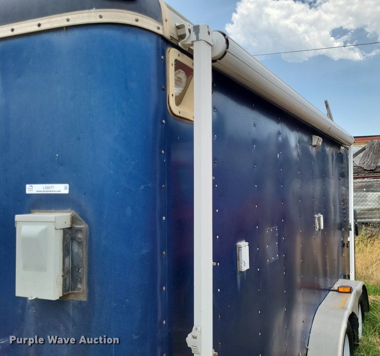 image for item LS9577 2002 Forest River CM714TA2  enclosed cargo trailer