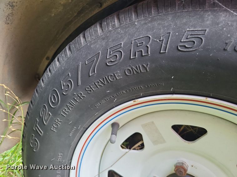 image for item LS9577 2002 Forest River CM714TA2  enclosed cargo trailer